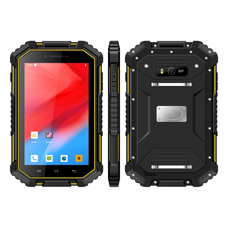 7 Inch HD IP67 Waterproof 4GB + 64GB Octa Core 4G WiFi Cellular Android Industrial Rugged Tablet PC with NFC