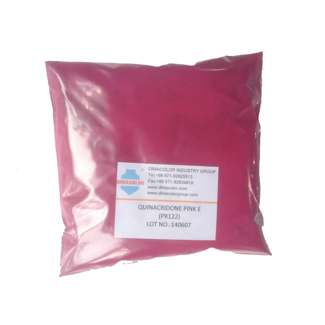 Organic Pigment Red 122 (Quinacridone PINK EB/E/E2B) for UV Ink Paint Powder Coating Plastic Textile Printing